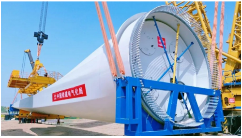 16.2MW！国内陆上单机容量最大风电机组成功吊装